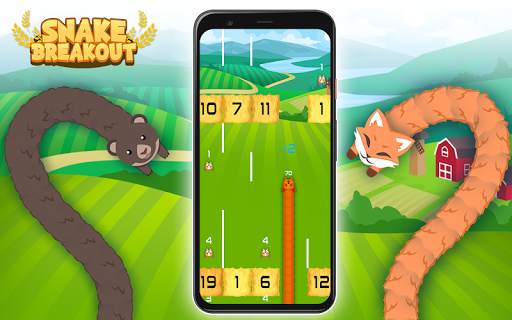 Snake Breakout: Collect Blocks Farm Builder Games screenshot 7