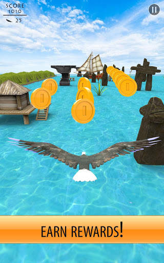 🦅 Angry Endless Flying Bird Game Simulator screenshot 4