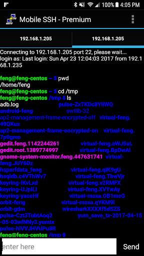 Mobile SSH (Premium Version) screenshot 2