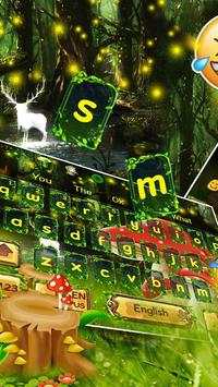 Keyboard Alam Jamur 3D screenshot 2