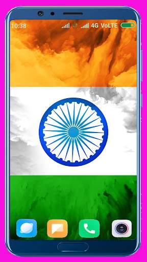 Indian Flag Wallpaper Best 4K screenshot 12