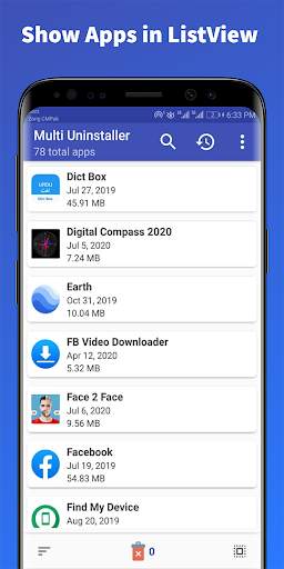 Multi App Uninstaller - Uninstall Multiple Apps 5 تصوير الشاشة