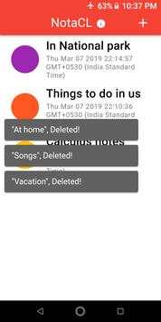 New Note Taking app for android: Note Like Chat screenshot 8