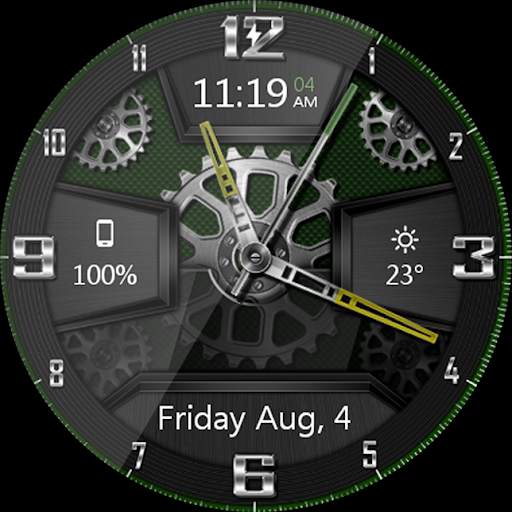 Carbon Gears HD Watch Face screenshot 15