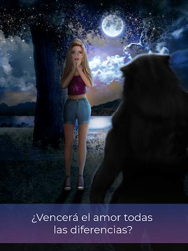 Hombre Lobo Juegos De Amor - Historia De Amor screenshot 1