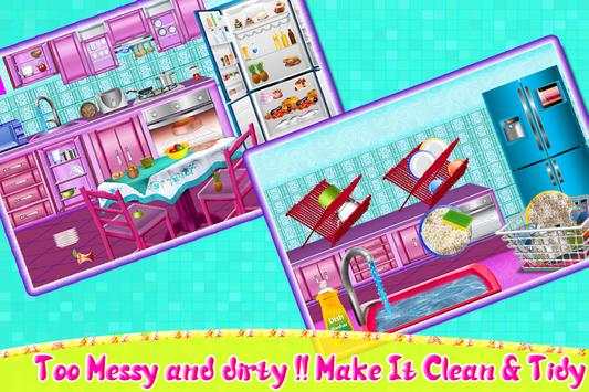 House Room Cleaning Game screenshot 2