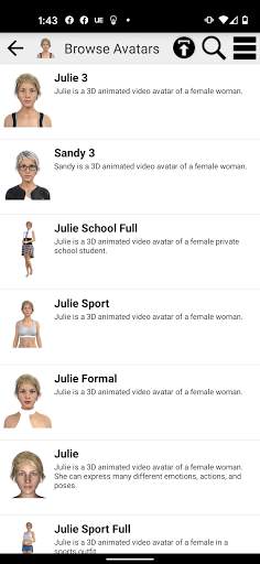 My Virtual Assistant Julie скриншот 4
