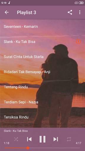 Lagu Galau Offline Terbaik screenshot 6