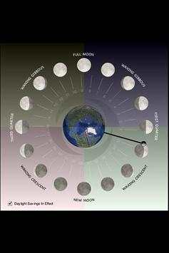 Lunar Phase Clock screenshot 1