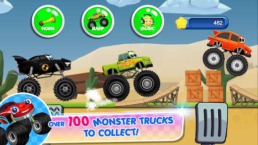 Monster Trucks Game for Kids 2 screenshot 2