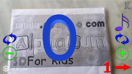 AlphaNum - Augmented Reality Kids Learning App скриншот 2