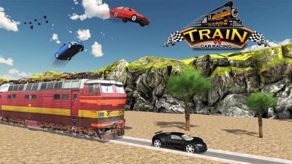 Real Train vs Car Racing 2018 - Car Driving Games screenshot 7