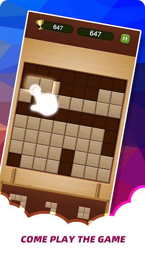 Wood Brick Crush - Classic Puzzle Game screenshot 4