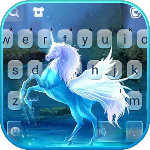 Dreamy Pegasus Keyboard Background 1.0