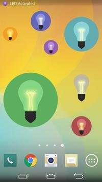 Home Screen Flashlight screenshot 1