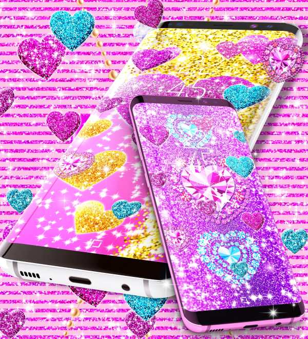 Glitter hearts live wallpaper screenshot 6