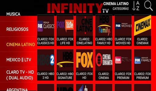 infinity TV screenshot 4