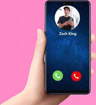 Fack call Zach King Prank Pro screenshot 1