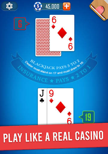 Blackjack 21 card game 14 تصوير الشاشة