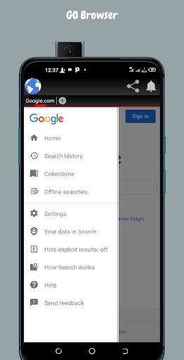 GO Browser screenshot 3