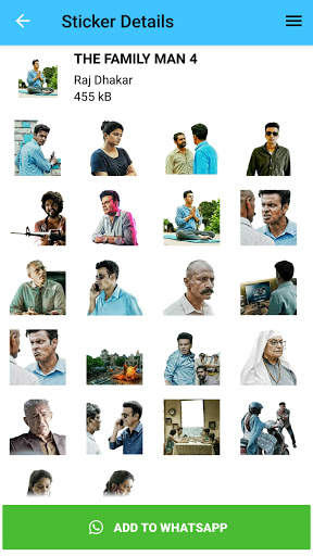 The Family Man 2 Stickers For WhatsApp - WASticker screenshot 6