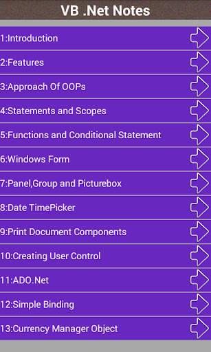 VB .Net Notes screenshot 2