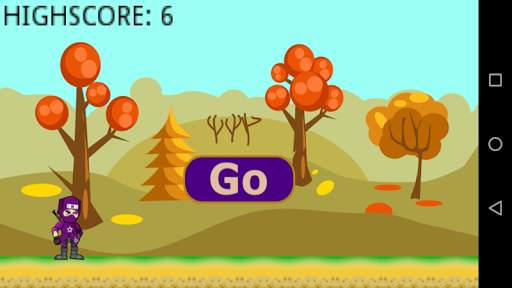 ninja jungle flip run screenshot 1