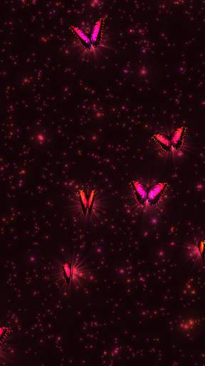 Vivid Butterflies Live Wallpaper screenshot 3
