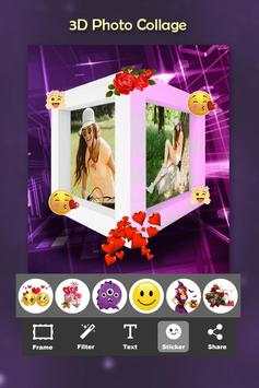 3D Photo Collage Editor 2017 screenshot 4