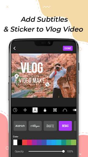 Star Vlog Editor - Video Editor & Video Maker screenshot 3