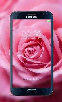 Pink Love password Lock Screen screenshot 1