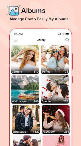 Gallery HD : Photo & Video Player 2020 screenshot 1