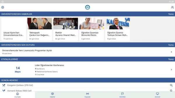 Çankırı Karatekin Üniversitesi Mobil screenshot 9