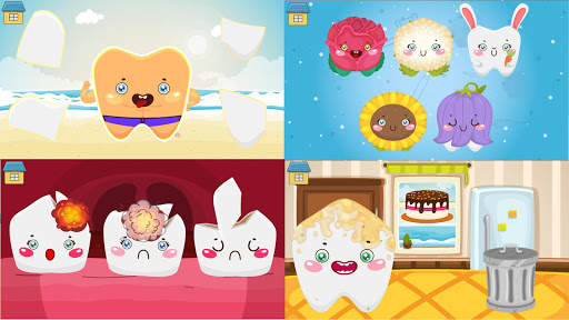 Funny Teeth kids dentist care! screenshot 1