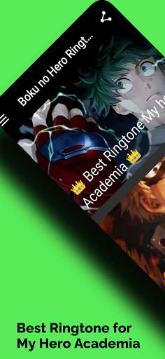 Boku no Hero Ringtone Academia Offline screenshot 1