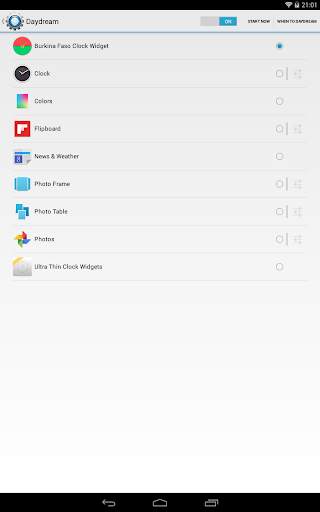 Burkina Faso Clock Widget screenshot 7
