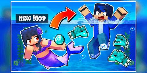 Mermaid Mod for MCPE screenshot 2