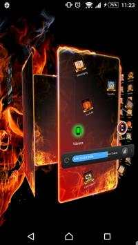 TSF Shell Theme Flames II 4 تصوير الشاشة