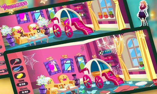 Princess baby Doll House Cleaning screenshot 7