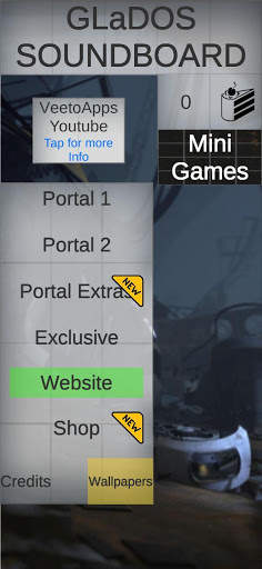 GLaDOS Soundboard - Portal Soundboard screenshot 1