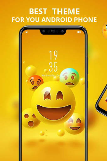 Emoji Face theme Funny expression Y21L screenshot 4