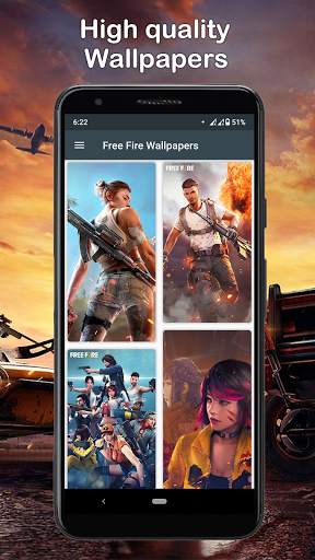 Free FF Fire Wallpapers HD screenshot 1