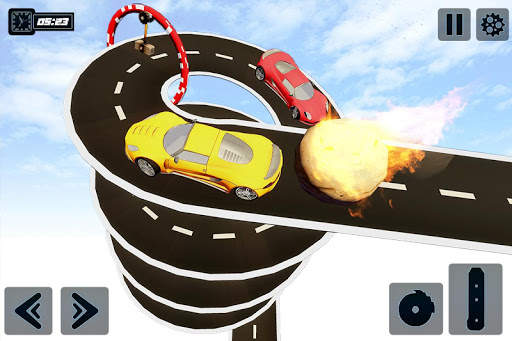 Impossible GT Car Driving Tracks: Big Car Jumps screenshot 2