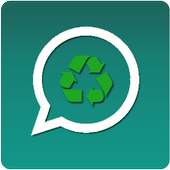 View deleted messages & photo for whatsapp logo