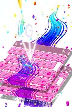 Rainbow Theme Keyboard screenshot 1