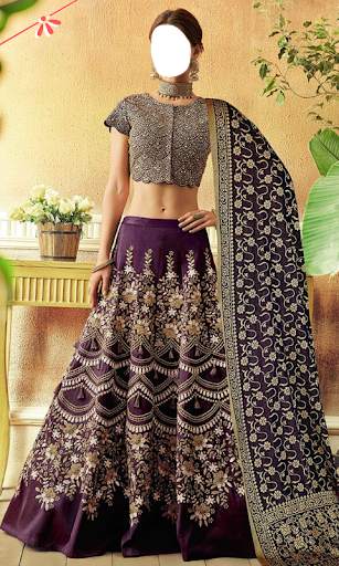 Lehenga Choli Photo Editor New screenshot 2