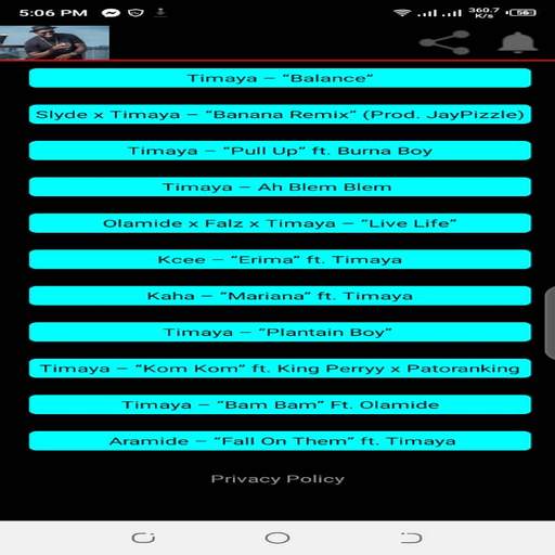 latest timaya all songs offline screenshot 1