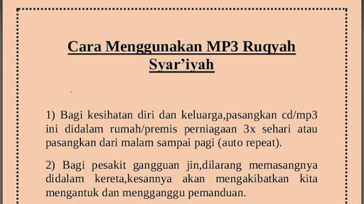 Ayat Ruqyah sebagai Pendinding screenshot 4