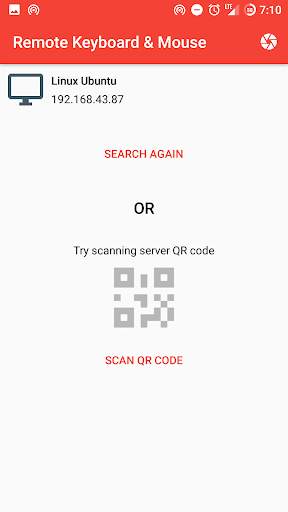 Remote Keyboard & Mouse screenshot 1