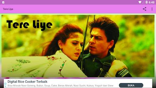 Tere Liye Ost VEER ZAARA Musik Syahduh screenshot 1